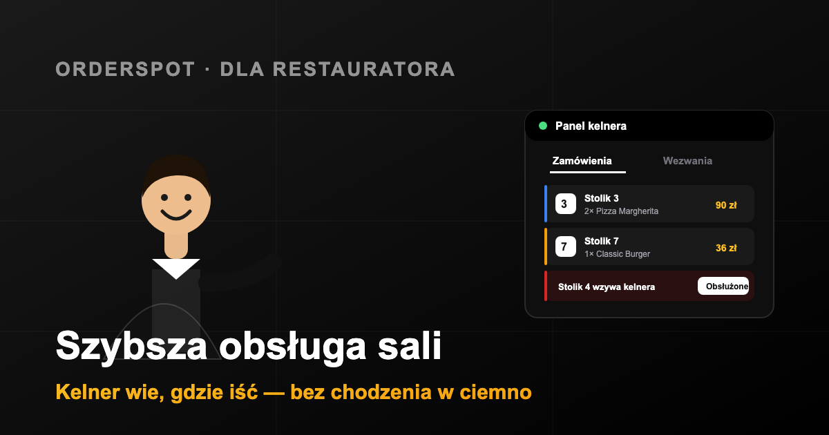 Jak skrócić czas obsługi w restauracji
