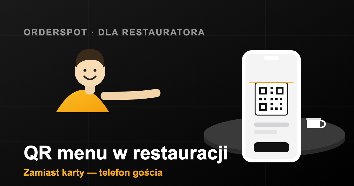 QR menu w restauracji — jak działa