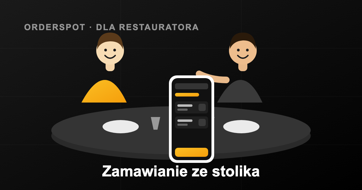 Zamawianie ze stolika przez telefon